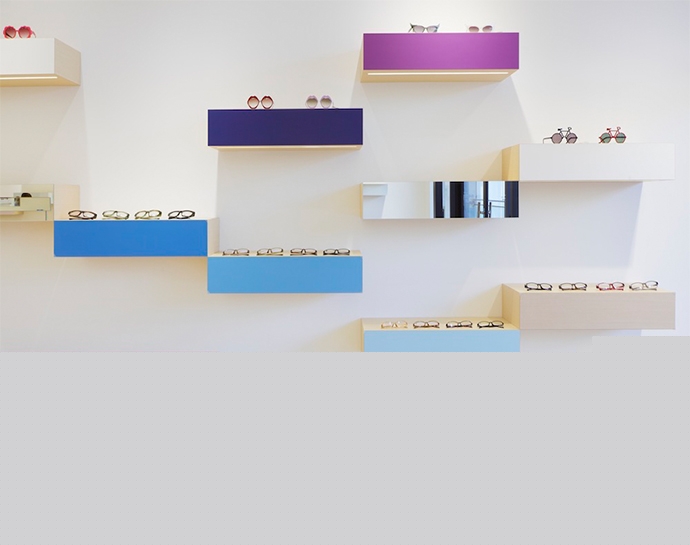 眼鏡專賣店裝修效果圖