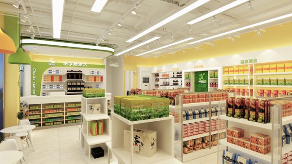 100平便利店裝修設(shè)計(jì)效果圖