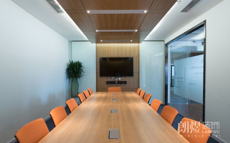 中小型會(huì)議室布置效果圖3