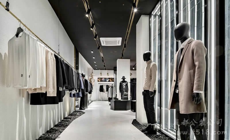 男裝店鋪內(nèi)部設(shè)計