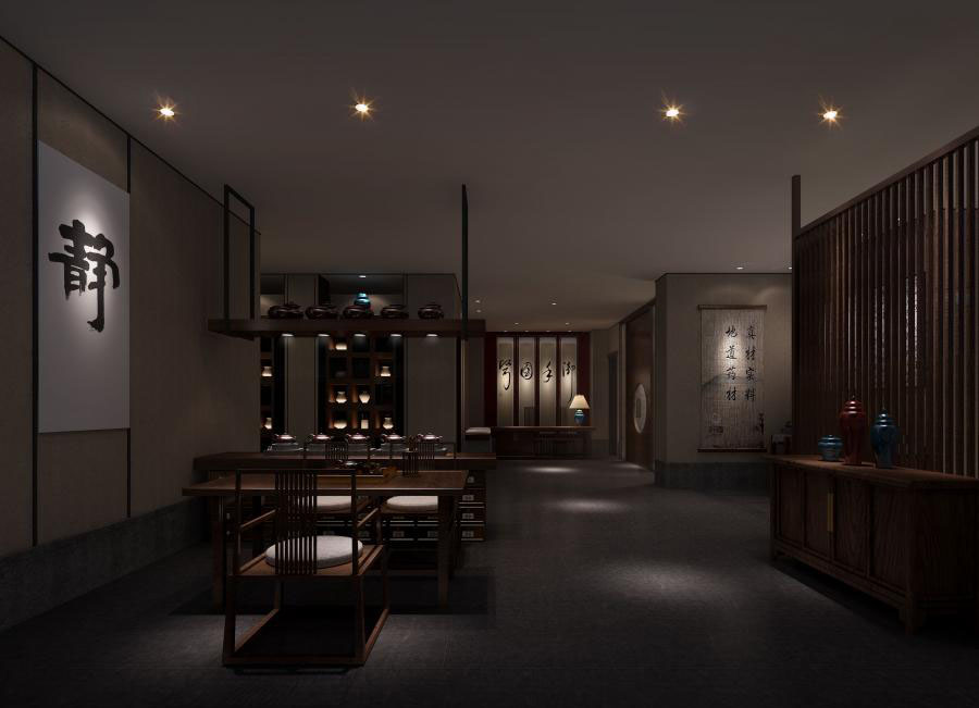 小型中醫(yī)館裝修設(shè)計效果圖