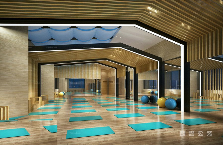 瑜伽館日式裝修設計風格