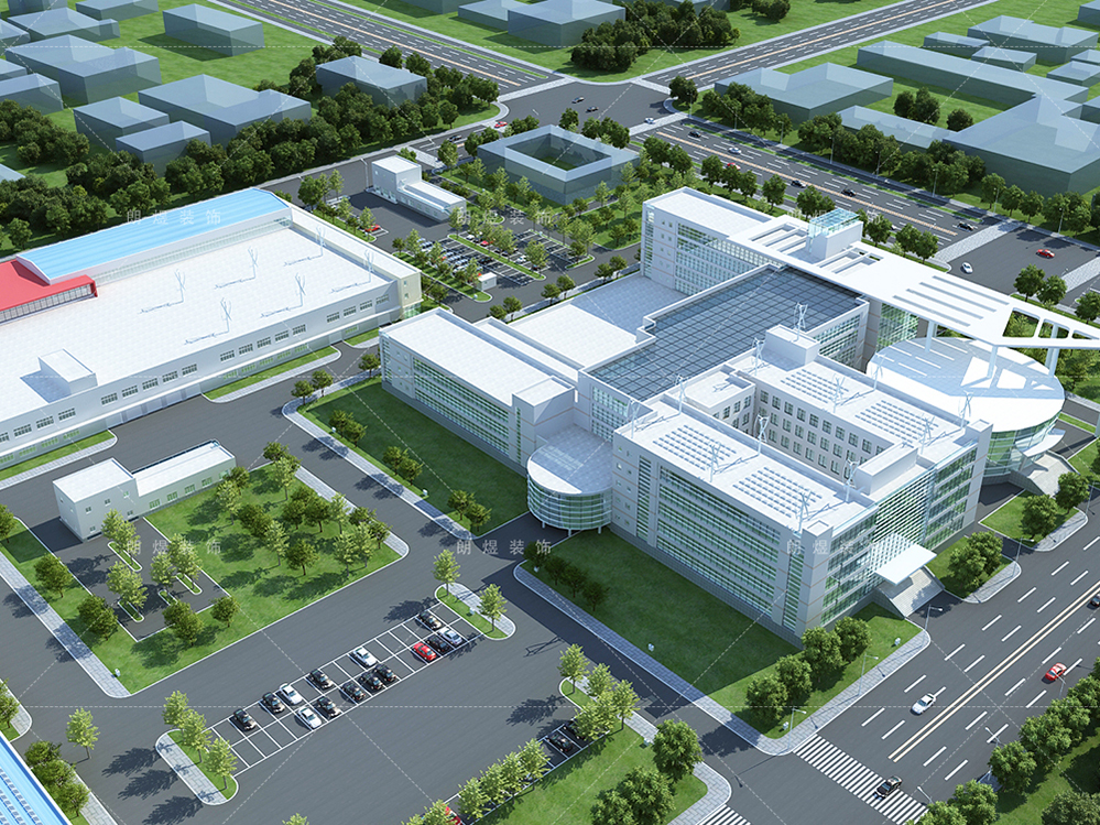 工業園區標準廠房裝修效果圖