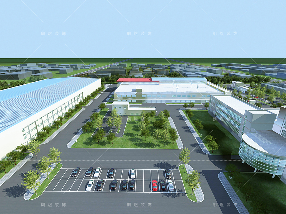 工業園區標準廠房裝修效果圖