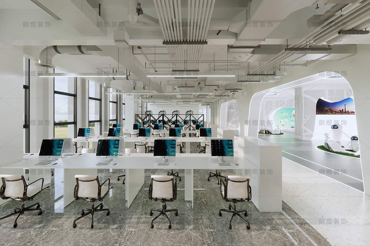 四川溉亞科技公司成都辦公室裝修設(shè)計(jì)效果圖