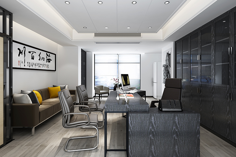 董事長(zhǎng)辦公室裝修效果圖