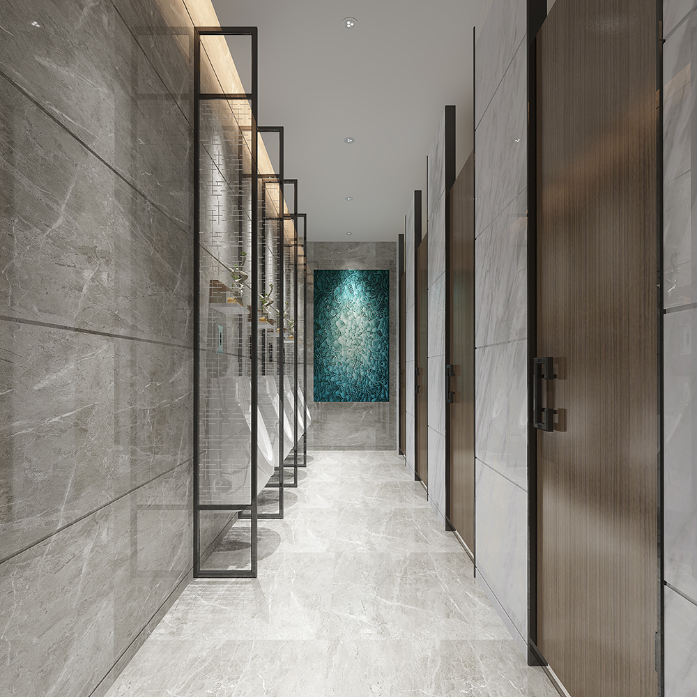 寫字辦公樓洗手間裝修設(shè)計效果圖