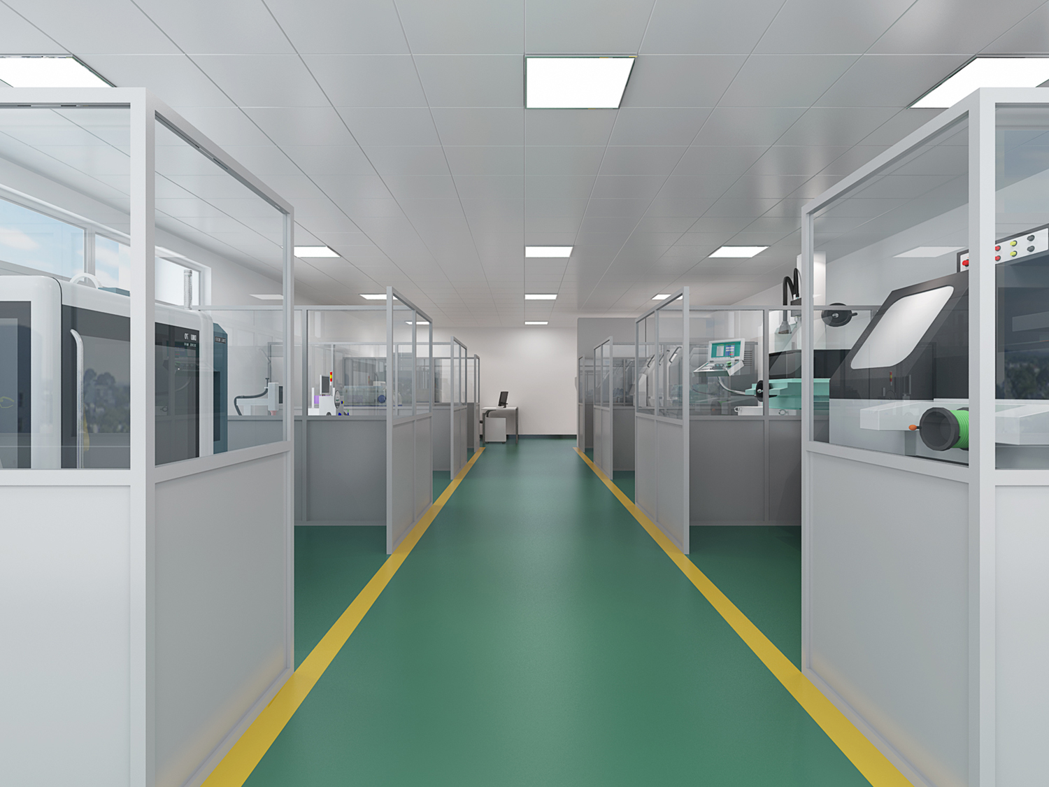 園區(qū)廠房辦公樓裝修設(shè)計(jì)效果圖