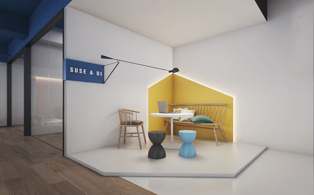 寫字樓辦公室裝修效果圖