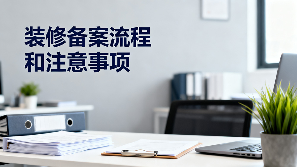 裝修備案流程與注意事項