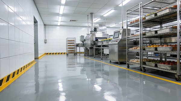 食品廠(chǎng)車(chē)間地坪漆裝修多少錢(qián)一平方?